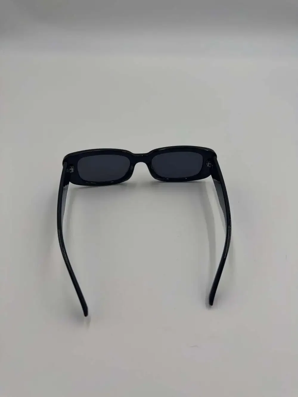 Y2K‎ Black Rectangular Frame Sunglasses